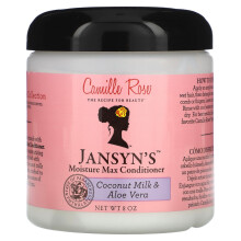 Camille Rose, Jansyn's Fuktighets Max Conditioner, Kokosmjölk & Aloe Vera, 8 oz