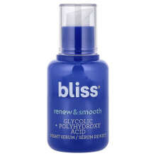 Bliss, Obnovení a hladké, Resurfacing Night Serum, 1 fl oz (30 ml)