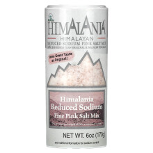 Himalania, Himalayaanse Vermindering van Natrium Fine Pink Zoutmengsel, 6 oz (170 g)