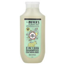 Mrs. Meyers Clean Day, Shampoo per Cani 3-in-1, Camomilla Dolce, 14 fl oz (414 ml)