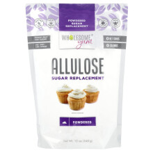 Wholesome Yum, Allulóz Porított Cukor Cseréje, 12 oz (340 g)