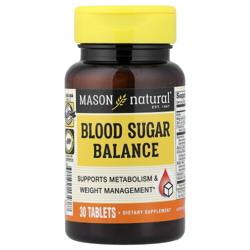 Mason Natural, Bloedzoutbalans, 30 Tabletten