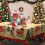 American Flag Tablecloth 55 x 70 in Polyester 2