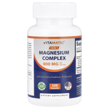 Vitamatic, Magnesium Kompleks, 120 Kapsler