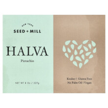 New York Seed + Mill, Halva, Pistácio, 8 oz (227 g)
