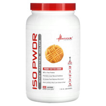 Metabolic Nutrition, ISOpwdr, Isolato di Proteina del Latte, Biscotto di Arachidi, 1,52 lbs (690 g)
