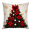 Weihnachtskissen-Set, rot, 4-teilig 7