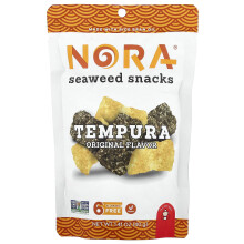 Nora Snacks, Snack di Alga, Tempura Originale, 1.6 oz (45.4 g)