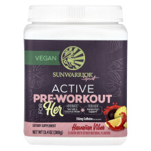 Sunwarrior, Sport, Aktív előkészítő a nőknek, Hawaii Vibes, 13,4 oz (380 g)