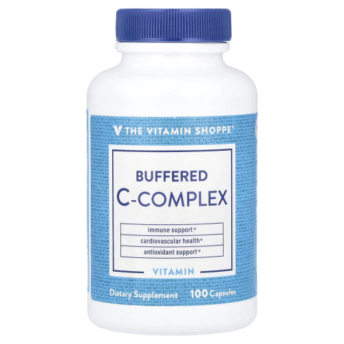 The Vitamin Shoppe, Bufferat C-Complex, 100 Kapslar