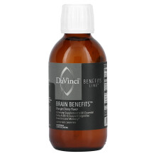 DaVinci Laboratories of Vermont, Benefits Line, Brain Benefits, Orange Cherry, 6,76 fl oz (200 ml)