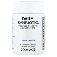 Codeage, Daily Synbiotik, 30 Vegetariske Kapsler