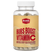 BUBS Naturals, Bubs Boost, Vitamine C, 90 Vegetarische Capsules
