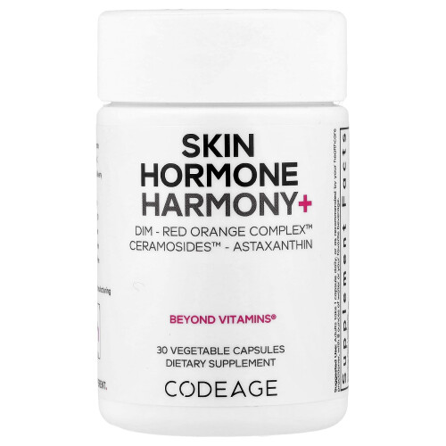 Codeage, Huidhormoonharmonie+, 30 Groentecapsules