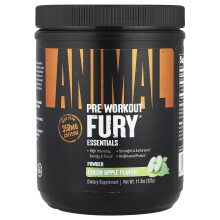 Animal, Fúria Alapanyagok, Előedzés, Zöld Alma, 11,3 oz (322 g)