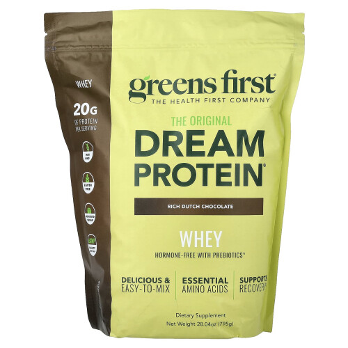 Dream Protein Whey, Rijk Chocolade, 28,04 oz (795 g)
