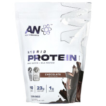AN Supps, Performance, Proteina ibrida, Cioccolato, 1,65 lb (750 g)