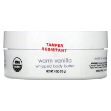 Dr. Mercola, Ola Botanicals, Masło do Ciała, Ciepła Wanilia, 4 oz (113 g)
