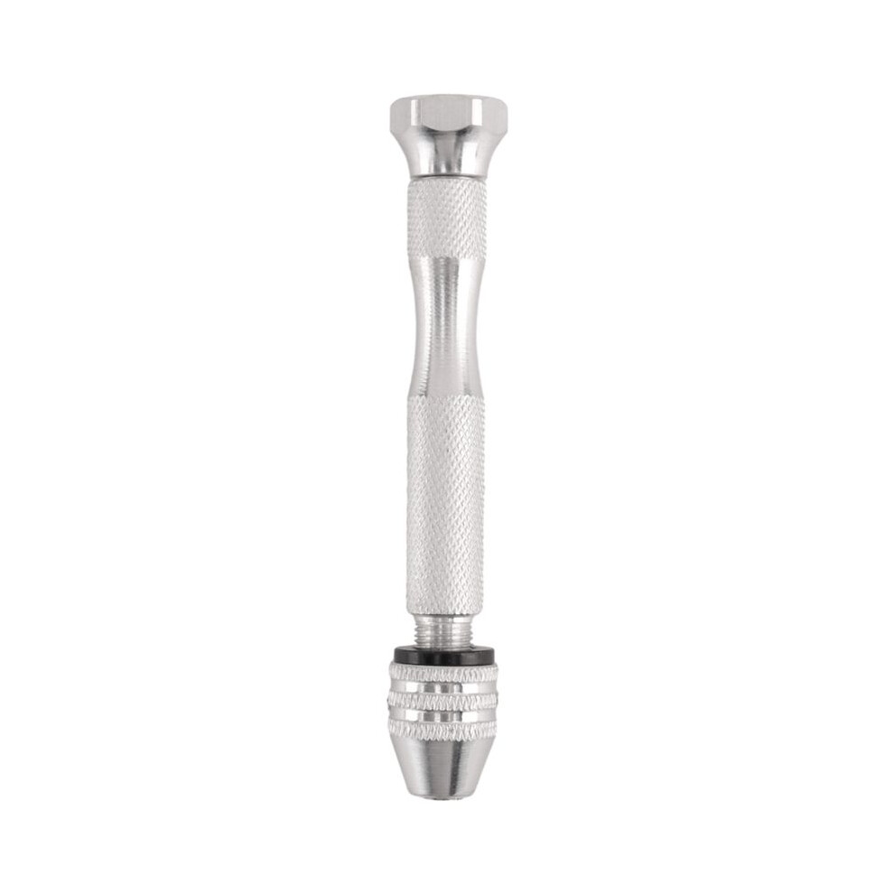Aluminum Alloy Rotary Pin Vise Screwdriver Hand Drill Chuck Watch Repair Tool Watchmaker Silver 6031515018550