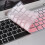 2 unidades de capa protetora para teclado, resistente e elegante, compatível com Pro Air A1466A1466A1502 (rosa) 7