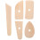 5 Pcs Pottery Tool Clay Sculpting Tools Shape Plaster Art Beige 6