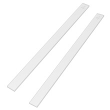 4Pcs Acrylic Cookie Dough Rulers with Thickness Guide for Home Baking