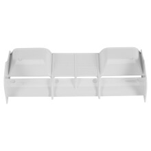 1:8 Buggy RC Cars RC PláStico Nylon Tail Wing para Escala 1/8 Nitro EléTrica Alimentado Off Road BuggyTruck Remoto, Branco