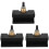 3Pcs  Lathe Quick Change Tools Post Holder Kit (1/4-1/2Inch), CNC Boring/Turning/Facing Holder Set 1
