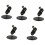 Camera Wall Mount Bracket,Monitor Holder,Black Speaker Brackets,Indoor Outdoor Ceiling Wall Mounts Projector Stand 5PCS 1