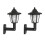 2 X LED op Zonne-, Buitentuinhek, Muurlantaarn, Lichtlamp, Lichtsensor 1