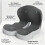 Orthopedic Seat Cushion Memory Foam Coccyx Pad 1 Pack 3
