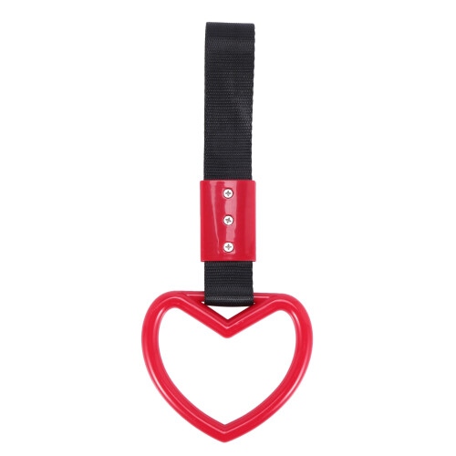 Heart Jdm Tsurikawa Ring for Subway Train Bus Handle Strap Charm Drift Universal