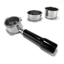 Espresso Sieb TräGer 51 Mm für EC685 EC680 Kaffee Sieb TräGer Ohne Boden mit 51 Mm 2 Stil Kaffee Pulver Schale