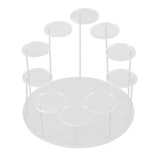 Acryl Cupcake Houder Stand, Ronde Cupcake Toren Display Stand, Premium Dessert Stand Cupcake Houders, voor Feesten