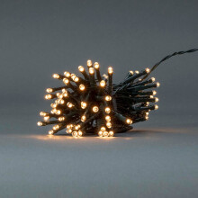 Julebelysning | Streng | 96 LED's | Varm Hvit | 7.20 m | Lyseffekter: 7 | Innendørs eller utendørs | Batteri drevet