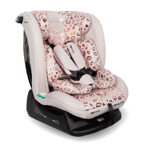 My Babiie MBCS100 2-in-1 Convertible Car Seat - Pink Leopard