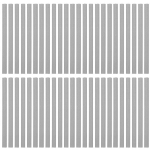 192Pcs Plastic Bicycle Spoke Reflectors Grey for Wheel Decoration
