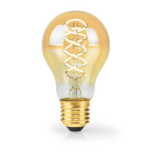 LED Glödlampa E27 | A60 | 3,8 W | 250 lm | 2100 K | Dimbar | Extra varm vit | Retrostil | 1 st.