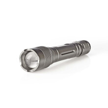 LED lommelykt | Batteri drevet | 3 V DC | 3 W | 2x AA/LR6 | Nominell lysfluks: 150 lm | Lysrekkevidde: 120 m | Strålevinkel: 46.1
