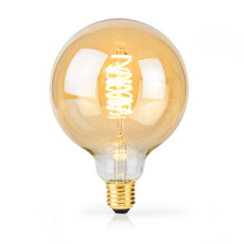 LED lyspære E27 | G125 | 3.8 W | 250 lm | 2100 K | Dimbar | Extra Warm White | Retro Style | 1 stk.