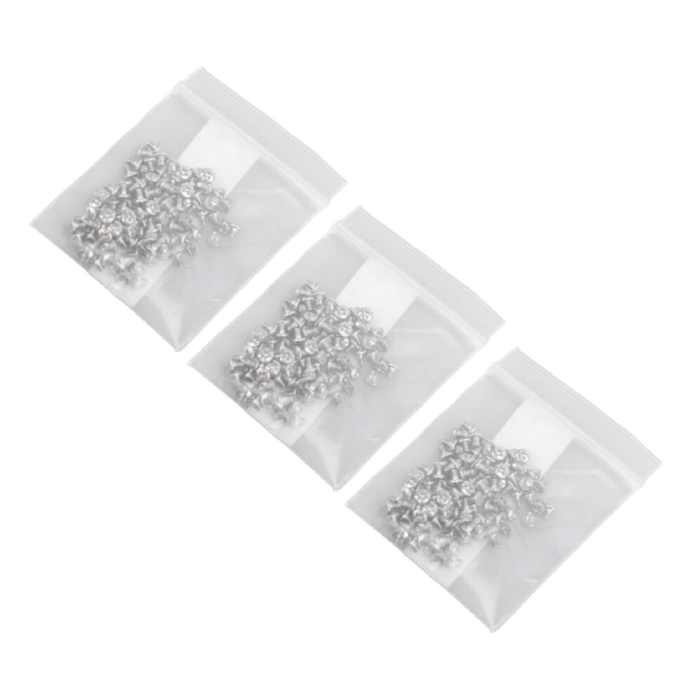 300Pcs Metal Eyeglass Screw Kit, 2.51.21.6mm Repair Supplies
