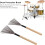 Drum Stick Brushes Maple Wood Handle 1 Pair 3