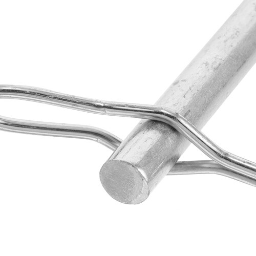 Trailer Hitch Lock Pin Stainless Steel Silver 1 Pack 2