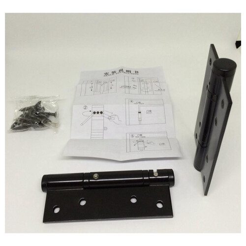 5" Self Closing Spring Door Hinges, Automatic Soft-Close, Heavy Duty Spring Hinges for Left/Right and Interior Doors 2