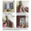 5" Self Closing Spring Door Hinges, Automatic Soft-Close, Heavy Duty Spring Hinges for Left/Right and Interior Doors 5