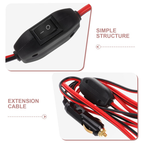 Καλώδιο επέκτασης αναπτήρα τσιγάρου 12V/24V γρήγορης απελευθέρωσης 2