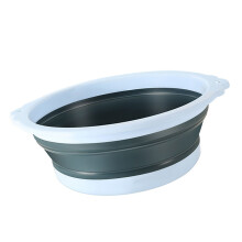 Lavabo plegable de plástico de uso múltiple para viaje y dormitorio, para lavar ropa 20.5x7.5x3cm
