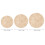 300Pcs Round Paper Coffee Filters Unbleached Natural Beige for Coffee Machines 6