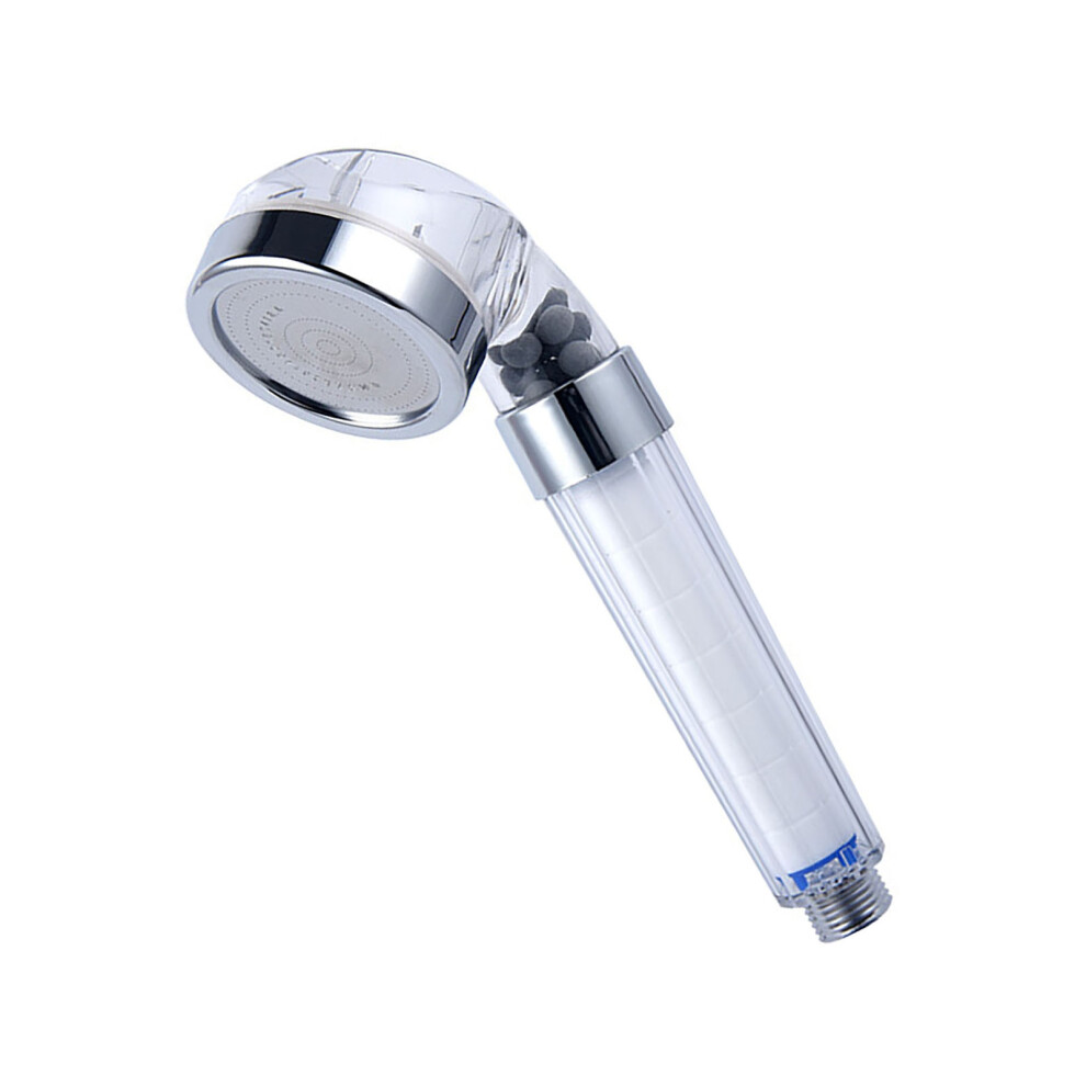 10Pcs Pp Cotton Filter Shower Head With 3 Gear Adjustment & Water Saving 4911389631814