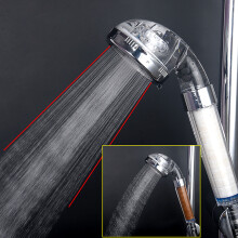 10 pezzi di filtro in cotone PP per piatto doccia, regolazione a 3 livelli, risparmio dell'acqua